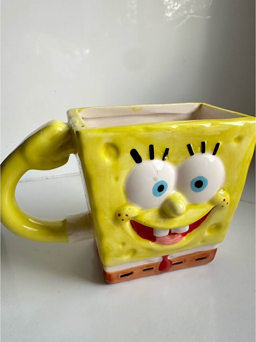Vintage SpongeBob SquarePants Ceramic Mug 2007 - Picture 2 of 4
